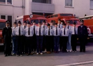 Gründung der Jugendfeuerwehr Daun 1982